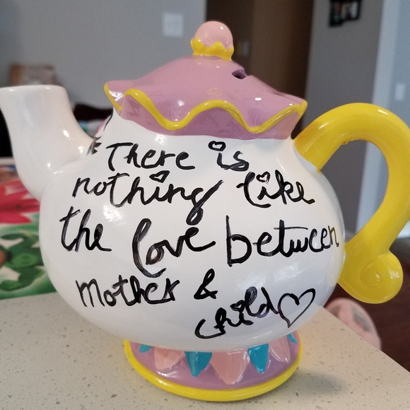 **SOLD** Mother & child quote Mrs. Potts Disney - Picture 3 of 3